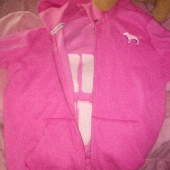 Victoria secret bling zip up y2k sorry sold to friend - Picture 3 of 3